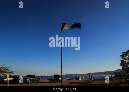 Il Comcac o Seris, è un popolo indigeno in Messico Sonora. Il suo territorio comprende un grande deserto e Tiburon isole del Golfo di California. Foto Stock