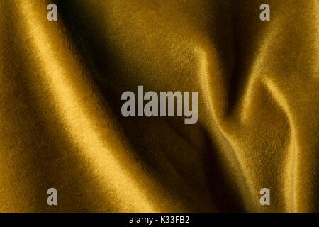 Golden capre angora velluti che assomiglia in tessuto di velluto, miscelata con seta naturale thread. mohair tessile. cashmere, velluto camoscio e camoscio effetto. per u Foto Stock