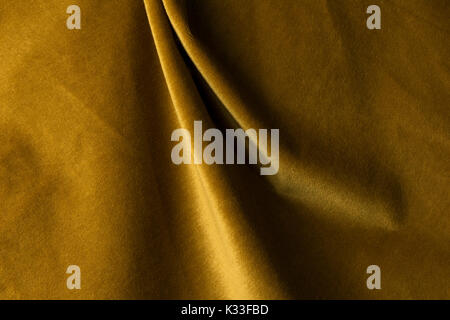 Golden capre angora velluti che assomiglia in tessuto di velluto, miscelata con seta naturale thread. mohair tessile. cashmere, velluto camoscio e camoscio effetto. per u Foto Stock