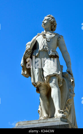 Antwerp / Antwerpen, Belgio. Statua di Antoon Van Dyck (pittore; 1599-1641) Foto Stock