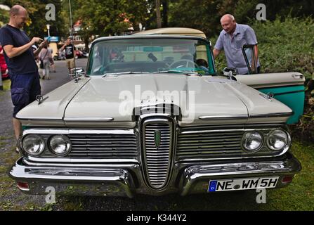 Edsel ranger su piccole classic car show, Germania Foto Stock