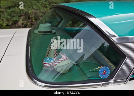 Edsel ranger su piccole classic car show, Germania Foto Stock