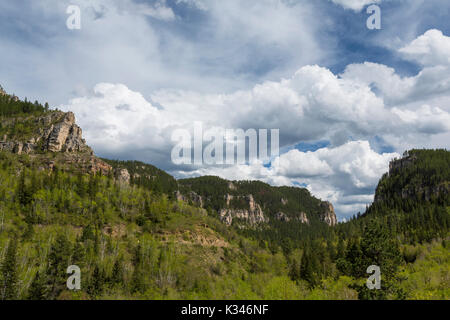 Spearfish Canyon Foto Stock