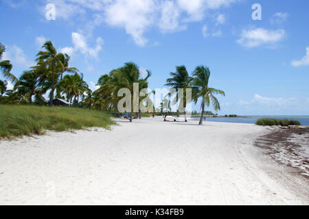 Smathers Beach a Key West in Florida Keys Foto Stock