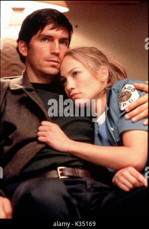 ANGEL EYES Jim Caviezel, Jennifer Lopez data: 2001 Foto Stock