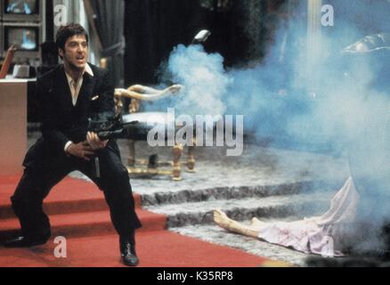 Scarface, USA 1983, Regie: Brian De Palma, Darsteller: Al Pacino Foto Stock