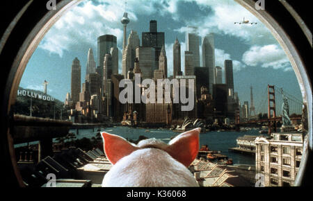 Il babe: PIG NELLA CITTÀ KENNEDY MILLER PRODUCTIONS data: 1998 Foto Stock