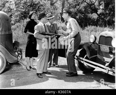 BABY FACE NELSON L-R, Carolyn Jones, Mickey Rooney, , TOM FADDEN Foto Stock