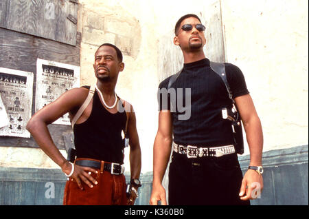 BAD BOYS Martin Lawrence, Will Smith data: 1995 Foto Stock