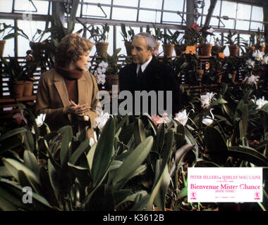 Essendo ci SHIRLEY MACLAINE, Peter Sellers data: 1979 Foto Stock