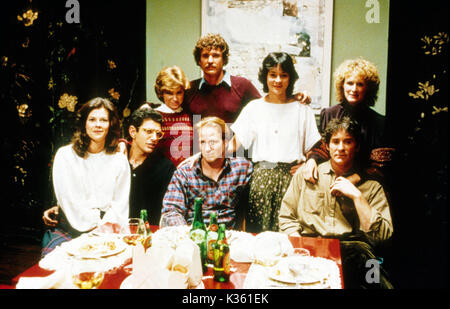 Il grande freddo JOBETH Williams, Jeff Goldblum, Mary Kay PLACE, TOM BERENGER, William Hurt, MEG TILLEY, Glenn Close, Kevin Kline data: 1983 Foto Stock