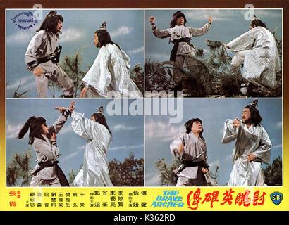 BRAVE ARCHER aka KUNG FU i signori della guerra aka ella DIAO YING XIONG CHUAN data: 1977 Foto Stock