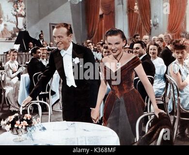 EASTER PARADE Judy Garland, Fred Astaire data: 1948 Foto Stock