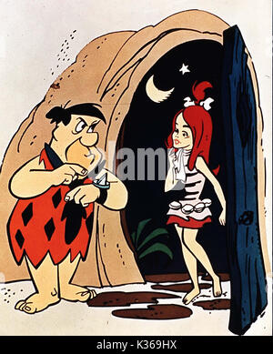 I FLINTSTONES Fred Flintstone dei, Foto Stock