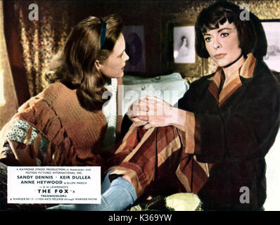 La Fox Sandy Dennis, ANNE HEYWOOD data: 1968 Foto Stock