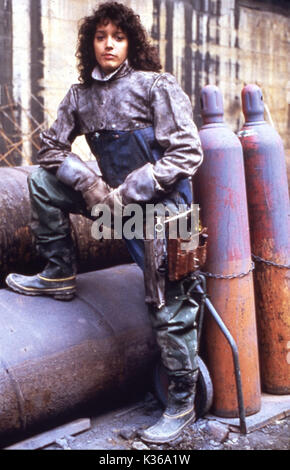 FLASHDANCE Jennifer Beals data: 1983 Foto Stock