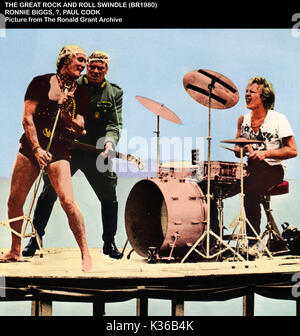 Il grande rock and roll truffa RONNIE BIGGS, , Paul Cook data: 1980 Foto Stock