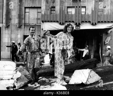 GHOSTBUSTERS L-R, Bill Murray, Sigourney Weaver Foto Stock