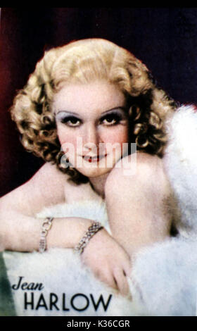 JEAN HARLOW actrice americano Jean Harlow Foto Stock