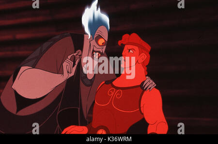 HERCULES SI PREGA DI CREDITO: Walt Disney Pictures data: 1997 Foto Stock