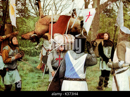 MONTY PYTHON E IL SACRO GRAAL data: 1975 Foto Stock