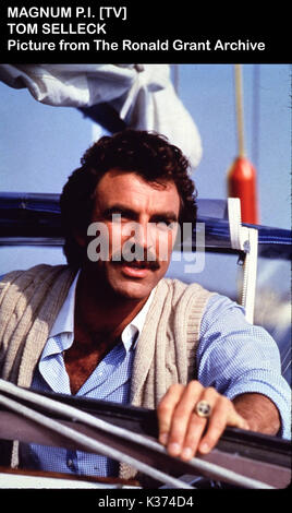 MAGNUM PI Tom Selleck Foto Stock