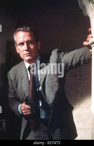 PAUL NEWMAN il mackintosh uomo Paul Newman data: 1973 Foto Stock