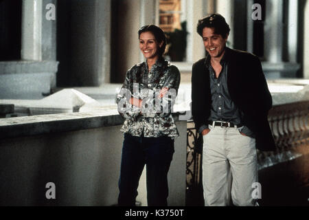 NOTTING HILL Julia Roberts e Hugh Grant UN TITOLO DI LAVORO FILM data: 1999 Foto Stock