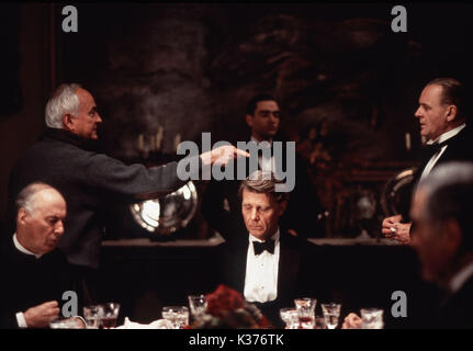 I RESTI DEL GIORNO PIETRO HALLIDA , Direttore James Ivory, James Fox e Anthony Hopkins un mercante - Avorio Productions Foto Stock