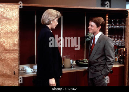 Il segreto del mio successo HELEN SLATER, Michael J. Fox data: 1987 Foto Stock