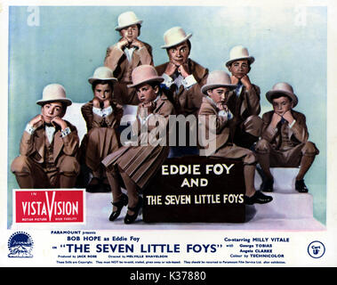Le sette poco FOYS BOB HOPE COME EDDIE FOY data: 1955 Foto Stock