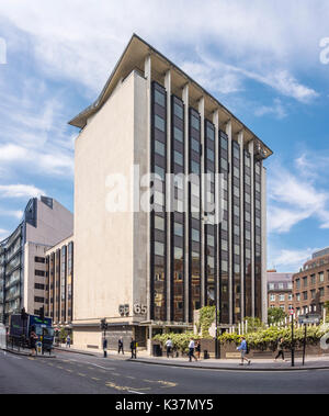 65 Holborn Viaduct. Anni sessanta modernista aumento elevato blocco uffici nella città di Londra, Regno Unito Foto Stock