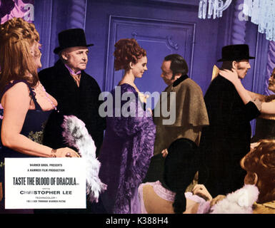 Il gusto del sangue di Dracula data: 1970 Foto Stock