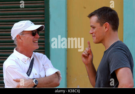 THE Bourne Supremacy Universal Pictures Frank Marshall , con Matt Damon data: 2004 Foto Stock