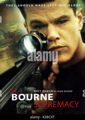 THE Bourne Supremacy Universal Pictures Matt Damon data: 2004 Foto Stock