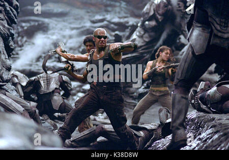 THE Chronicles of Riddick VIN DIESEL data: 2004 Foto Stock