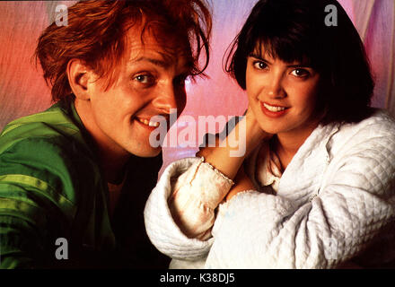 DROP DEAD FRED RIK MAYALL E PHOEBE CATES data: 1991 Foto Stock