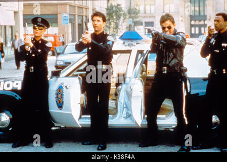 ACCADEMIA DI POLIZIA: MISSIONE A MOSCA WARNER BROS LESLIE EASTERBROOK, ?, DAVID GRAF, MICHAEL WINSLOW ACCADEMIA DI POLIZIA: MISSIONE A MOSCA WARNER BROS LESLIE EASTERBROOK, ?, DAVID GRAF, MICHAEL WINSLOW data: 1994 Foto Stock