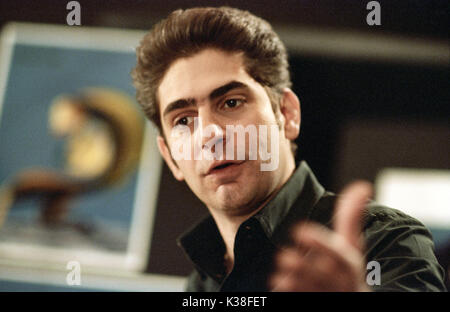 SHARK TALE FILM DI ANIMAZIONE INDUSTRIA/produzione scatti 2000s MICHAEL IMPERIOLI facendo un voice over data: 2004 Foto Stock