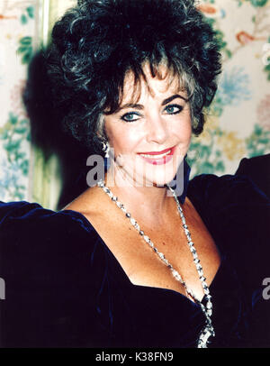 ELIZABETH TAYLOR circa 1980s ELIZABETH TAYLOR circa 1980s Foto Stock