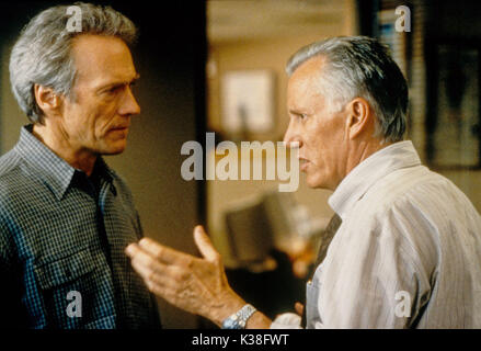 TRUE CRIME Clint Eastwood e James Woods data: 1999 Foto Stock