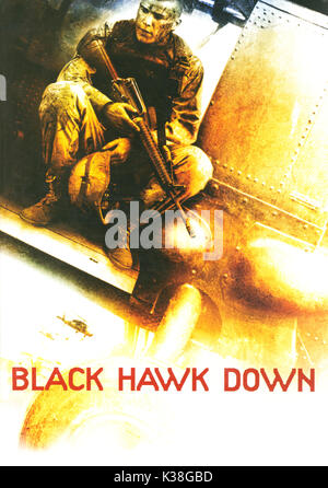 BLACK HAWK DOWN POSTERS data: 2001 Foto Stock