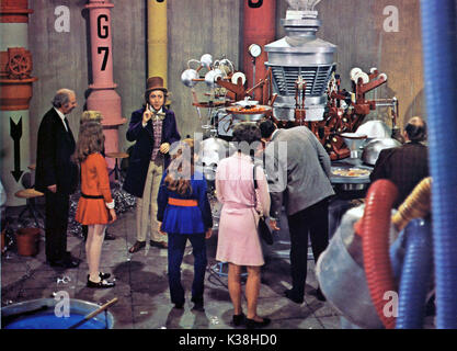 WILLY WONKA E LA FABBRICA DI CIOCCOLATO JACK ALBERTSON come nonno Jo data: 1971 Foto Stock