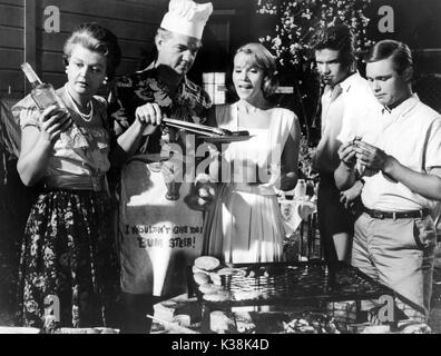 Tutto cadere giù ci 1962] ANGELA LANSBURY, Karl Malden, Eva Marie Saint, Warren Beatty e BRANDON DE WILDE Foto Stock