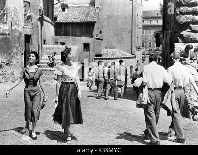 Tre monete in una fontana di Dorothy MCGUIRE, JEAN PETERS Foto Stock