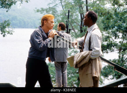 Bacio di morte David Caruso e Samuel L. Jackson bacio della morte David Caruso, Samuel L. Jackson data: 1997 Foto Stock