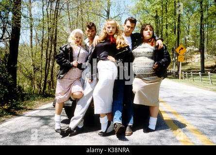 CRY-BABY KIM MCGUIRE, DARREN E BURROWS, Traci Lords, Johnny Depp, RICKI LAKE data: 1990 Foto Stock