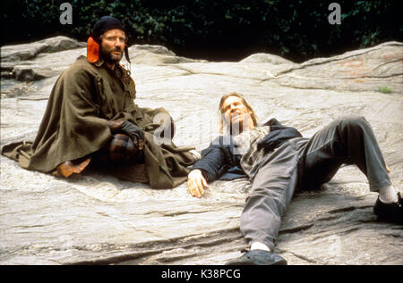 Il Fisher King Robin Williams, Jeff Bridges data: 1991 Foto Stock