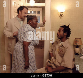 Il LADYKILLERS Tom Hanks, IRMA P HALL, Marlon Wayans data: 2004 Foto Stock
