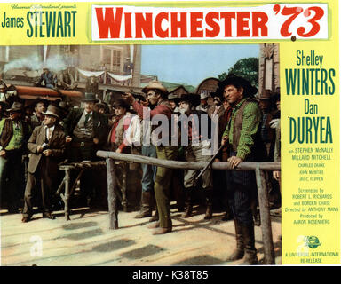 WINCHESTER '73 [US 1950] JAMES STEWART, STEPHEN MCNALLY data: 1950 Foto Stock